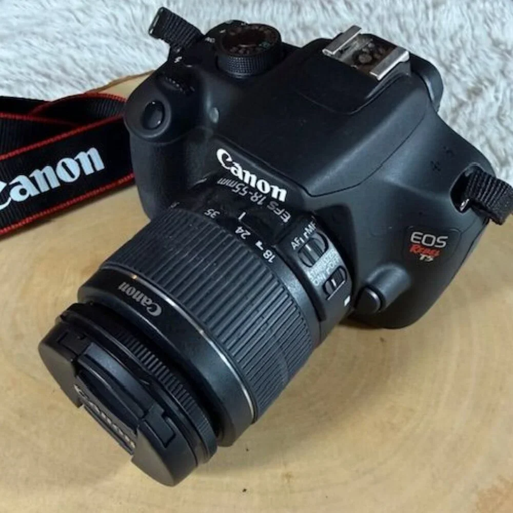Canon EOS Rebel T5 DSLR Digital Camera + Storage Bag + Accessories Bundle